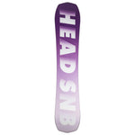 Head INCITE LYT Snowboard 2025 - A purple snowboard with a white logo on top and a black stripe at the bottom.