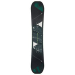 Head Anything LYT Snowboard 2025 - A black snowboard with a white logo and green accents on the top sheet.