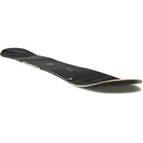 Head Daymaker LYT Snowboard 2025 - A black snowboard with a white logo and white writing on top, lying flat on its side.