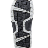 Head Women's LEGACY BOA Snowboard Boots 2025 - Black snowboard boots with white accents and a silver BOA dial on top.
