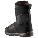 Head Women's Galore LYT BOA Snowboard Boot 2025 - Black snowboard boot with a textured pattern on the toe and heel areas, featuring a red BOA dial on top.