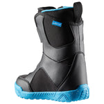 Head KID LYT VELCRO Boot 2025 - Black boot with blue accents and a velcro strap on top.
