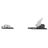 Tyrolia AM 12 GW Bindings - White bindings with black base and silver hardware.