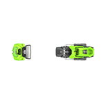 Tyrolia Attack 14 GW Bindings - Lime green bindings with black hardware and silver screws.