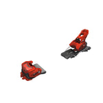 Tyrolia Attack 14 GW Bindings - Red bindings with black hardware and a gray base plate.
