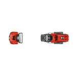 Tyrolia Attack 14 GW Bindings - Red bindings with black text and silver hardware.