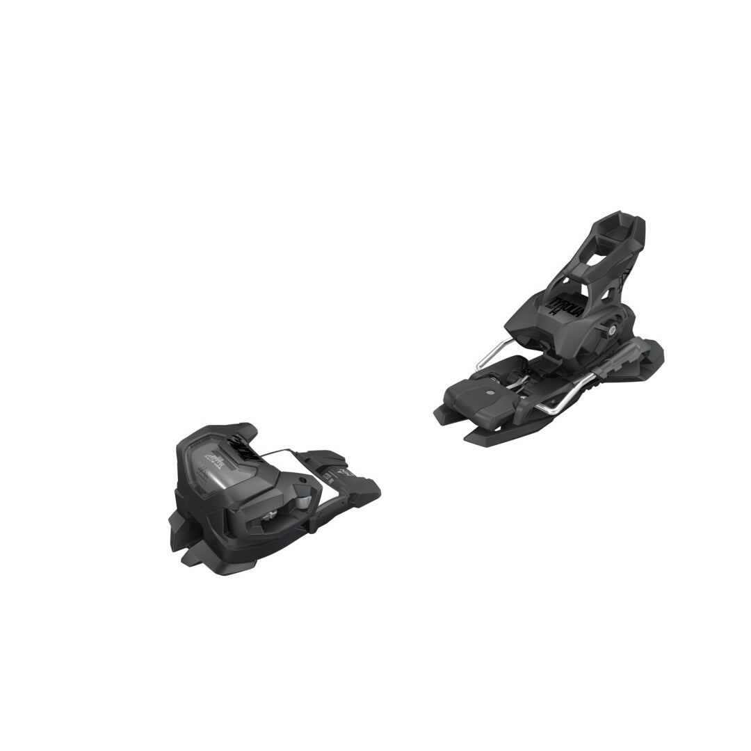 Tyrolia Attack 14 GW Bindings - Black bindings with silver hardware and a black plastic base.
