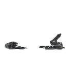 Tyrolia PRW 11 GW Ski Binding - A black ski binding with a white logo on top and silver hardware.