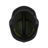 Anon Prime MIPS Helmet 2025 - Black helmet with a mesh covering over the face and a black strap on top.