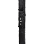 Armada Stibbs 4 Pair Ski Roller Bag - Black roller bag with four pairs of skis and a handle on top.