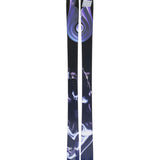 Armada ARV 94 Skis 2025 - Black skis with a white logo on top and a blue stripe along the bottom edge.