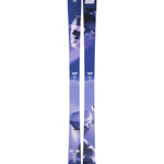 Armada ARV 84 Long Skis 2025 - A pair of skis with a blue and white color scheme, featuring a graphic design on the top sheet that includes a mountain range and trees.