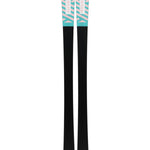 Armada Women's Relience 82 TI Skis 2025 - White skis with light blue and pink stripes on top, black bases.