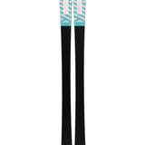 Armada Women's Relience 82 TI Skis 2025 - White skis with light blue and pink stripes on top, black bases.