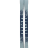 Light blue skis with Armada ARV 88 text and speckled pattern on topsheets