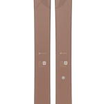 Two Armada ARV 106 Ti skis, clay tan, side-by-side full length