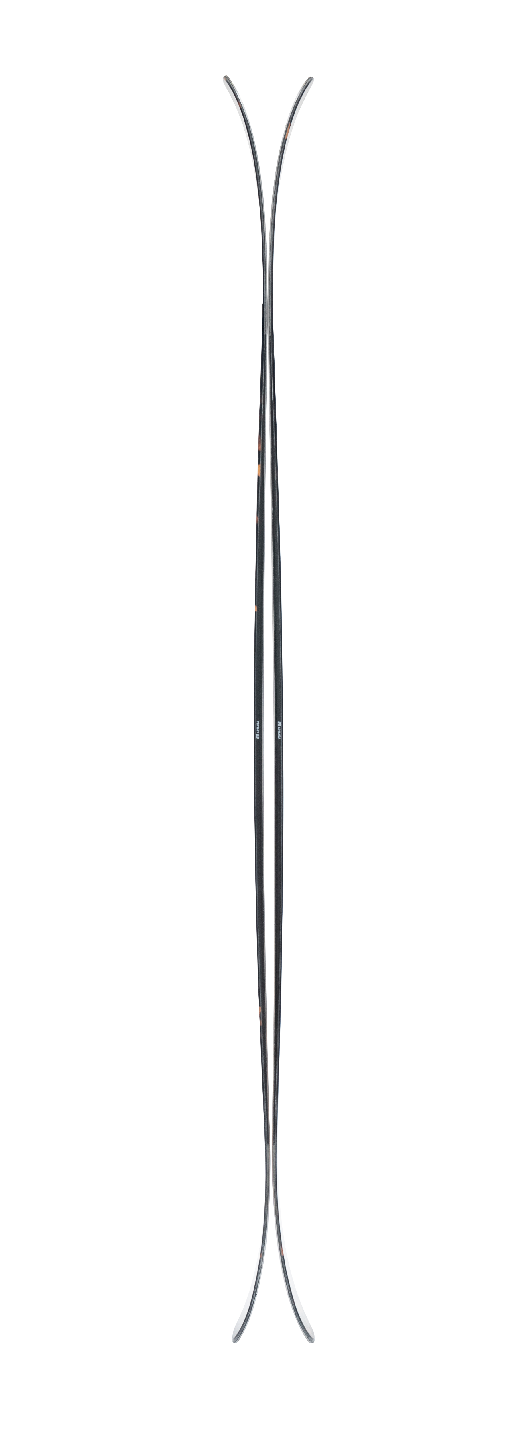 Armada ARW 106 women's ski, black with subtle orange accents along the edge