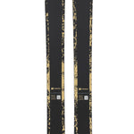 Armada AntiMatter 92 skis, black base with tan speckled camo, top and tip view
