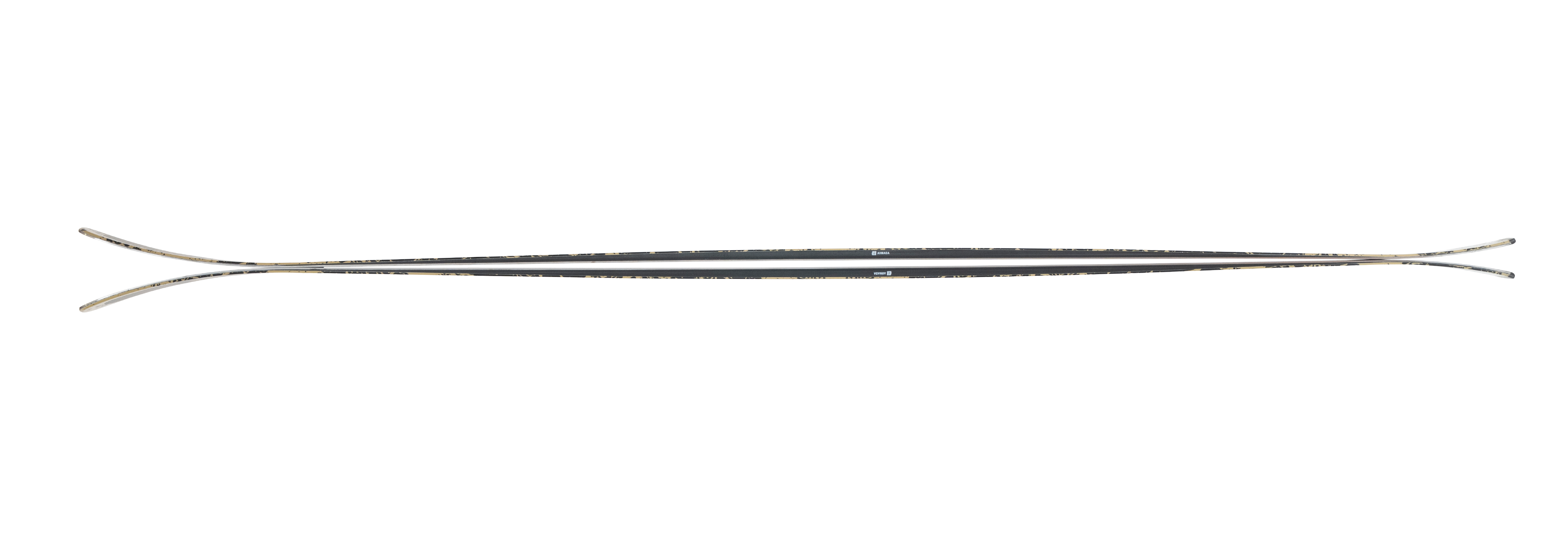 Armada AntiMatter 92 skis, low-profile side profile showing full length