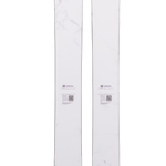 White Armada Whitewalker 116 skis, marbled graphics on two skis with branded side