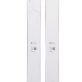 White Armada Whitewalker 116 skis, marbled graphics on two skis with branded side