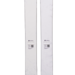 Armada Whitewalker 108 skis, white with blue lower graphic, standing pair