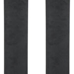 Rossignol Sender 104 Ti Skis with Konect NX 12 Bindings 2024 - A pair of skis with a black base and yellow accents, featuring the Rossignol logo.