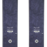 Rossignol Women's Rallybird 102 Skis - A pair of skis with a dark blue top and pink bottom, featuring a subtle pattern on the lower portion.