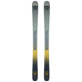 Rossignol Sender Soul 102 Skis 2025 - A pair of skis with a gray and yellow gradient color scheme, featuring the Rossignol logo at the tip.