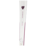 Rossignol Nova 2 Skis with XP10 Bindings - White skis with a black logo and binding hardware.