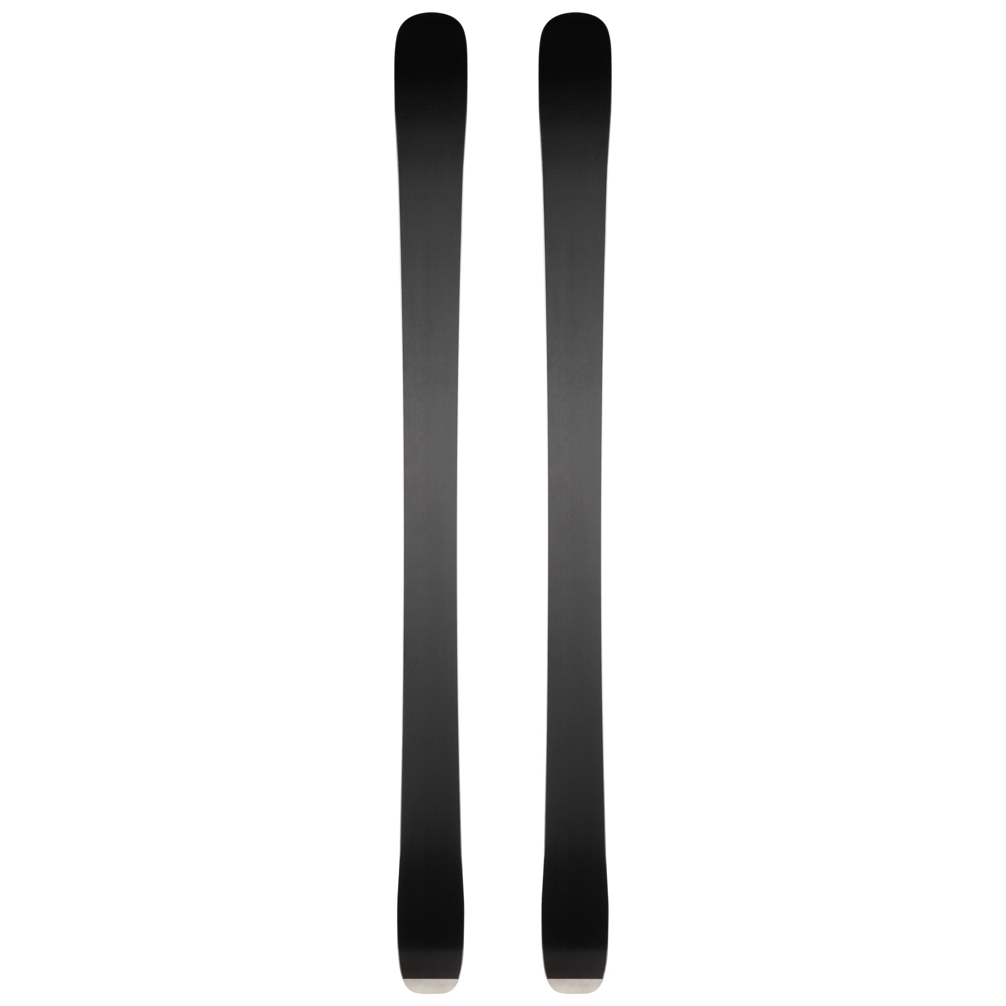 Rossignol Youth Sender Soul Pro Skis with XP10 Bindings - A pair of skis with a sleek, modern design and a subtle gradient effect on the top sheet that transitions from light to dark gray.