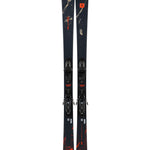 Armada Declivity 88C Skis with EM10 Bindings - Black skis with white and red accents, featuring a distinctive pattern on the top sheet.