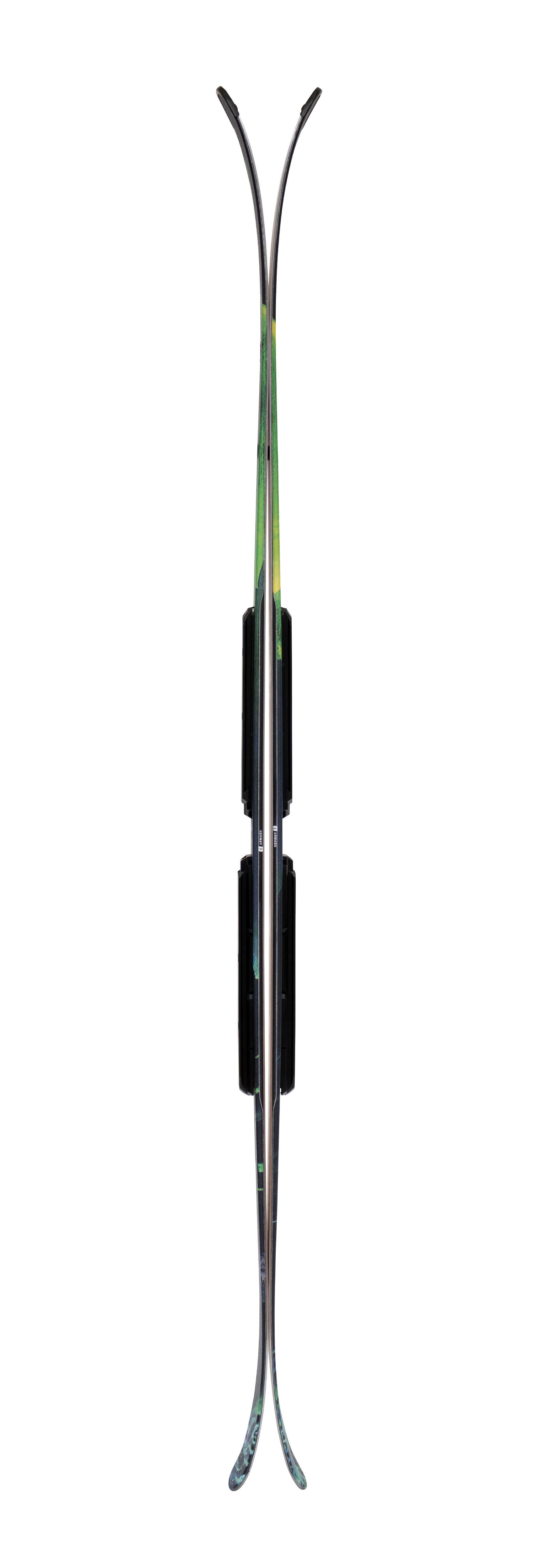 Armada ARV 84 R skis with EM10 bindings, multicolor graphic tops