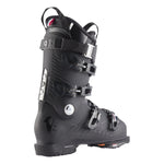 Rossignol Hi-Speed Elite Carbon 130 Ski Boots 2024 - Black ski boots with silver buckles and straps.