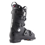 Rossignol Hi-Speed Elite Carbon 130 Ski Boots 2024 - Black ski boots with silver buckles and straps.