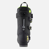 Rossignol Speed 100 HV+ Ski Boot 2025 - A black ski boot with neon green accents and a white logo on the side.