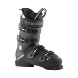 Rossignol Hi-Speed Pro MV 100 Ski Boots 2025 - Black ski boots with a textured pattern on the side and silver buckles.