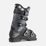 Rossignol Hi-Speed Pro MV 100 Ski Boots 2025 - Black ski boots with white lettering and logos, featuring a textured pattern on the side.