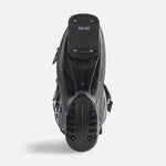 Rossignol Hi-Speed Pro MV 100 Ski Boots 2025 - Black ski boots with silver buckles and straps, featuring a textured pattern on the toe cap.