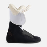 Rossignol Women's Vizion Pro 100 Ski Boots 2023 - Black ski boots with a white logo on the side and silver buckles.