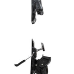 Armada N Strive 12 GW Ski Binding - A black ski binding with a silver metal lever and a white logo on the side.