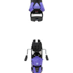 Armada N Strive 14 GW Ski Binding - A black ski binding with purple accents and a red logo on the front.