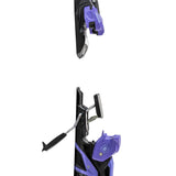 Armada N Strive 14 GW Ski Binding - A black ski binding with a purple lever and silver screws.