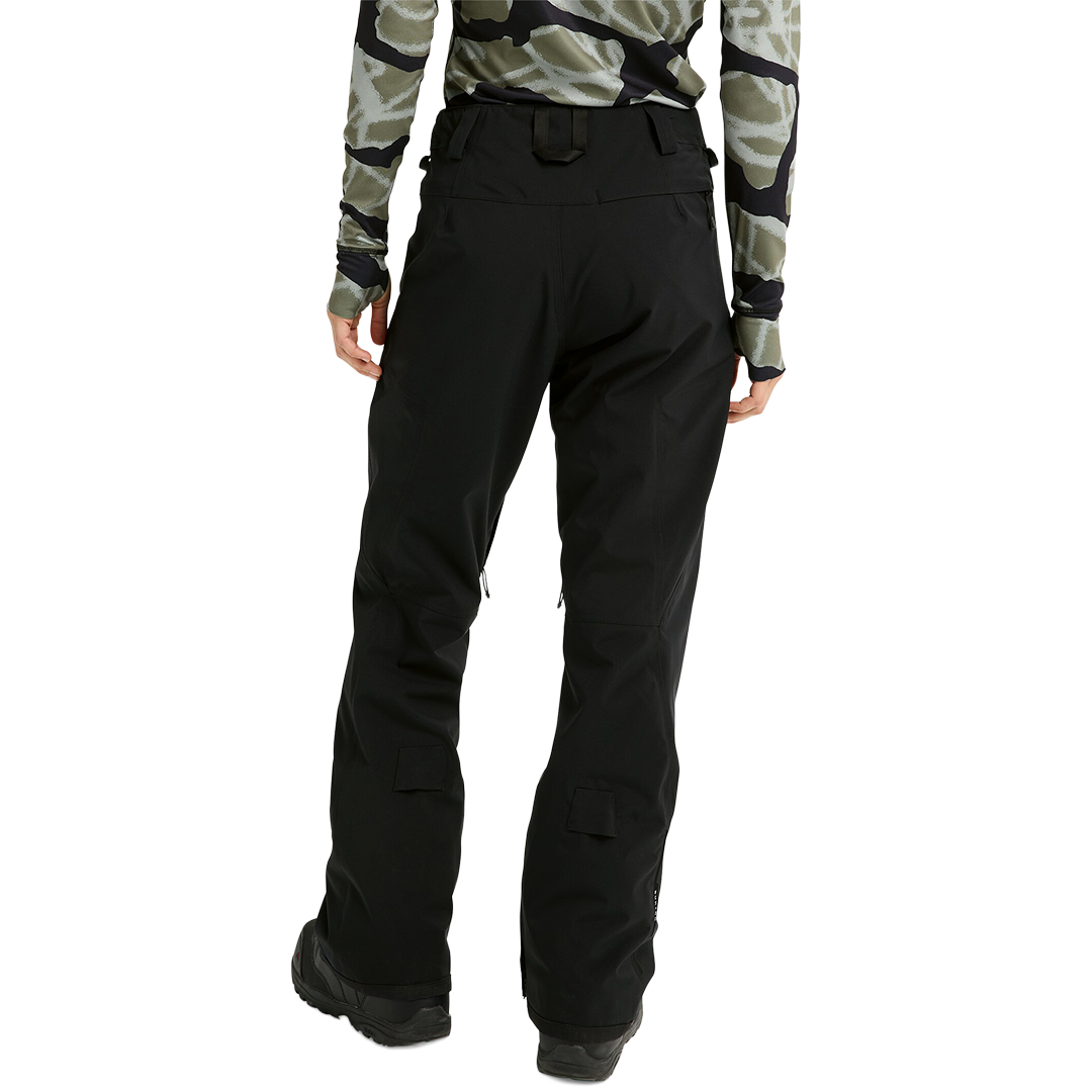 burton belt snowboard Burton Women's Reserve 2L Stretch Slim Pants A04 True Black Short / XL
