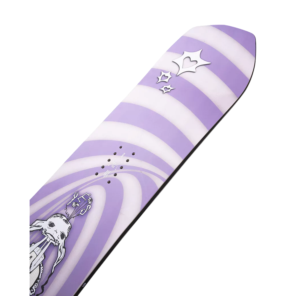 womens yes snowboard Women's Frenzy White Sporting Goods Outdoor this board delivers explosive pop Yes Women's Rival Snowboard 2026