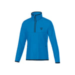 Rossignol Men's Strawpile 1/2 Zip Fleece Top - A blue fleece top with a zip running down the front and two side pockets.