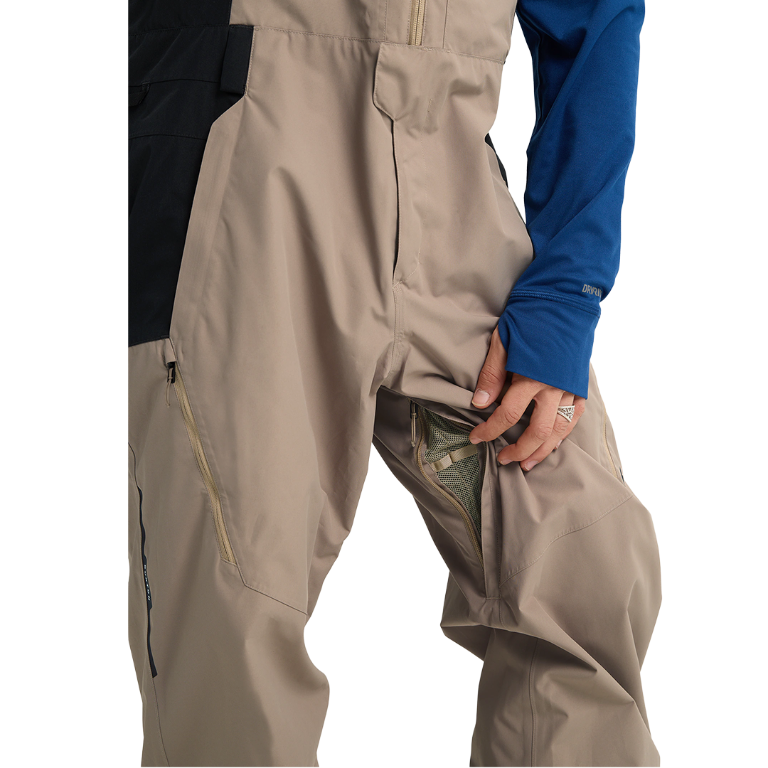 Burton Reserve 2L Relaxed Bib 2026 | 20K/20K Waterproof Shell with Burton Reserve 2L Relaxed Bib 2026 | 20K/20K Waterproof Shell with