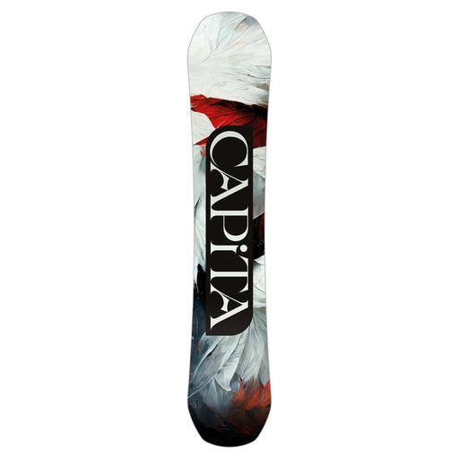 Capita Ladies Birds of a Feather Snowboard 2025- black/white angle 2