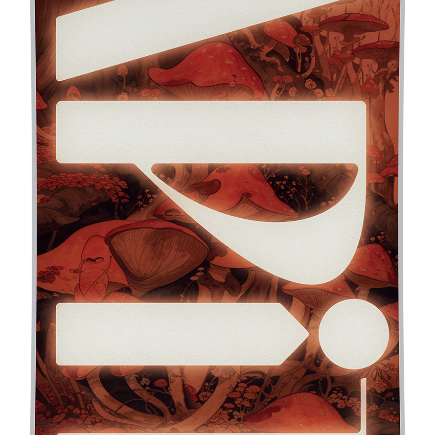 CAPiTA Women's Paradise Snowboard 2026 - A snowboard with a brown and white floral pattern on its top sheet.