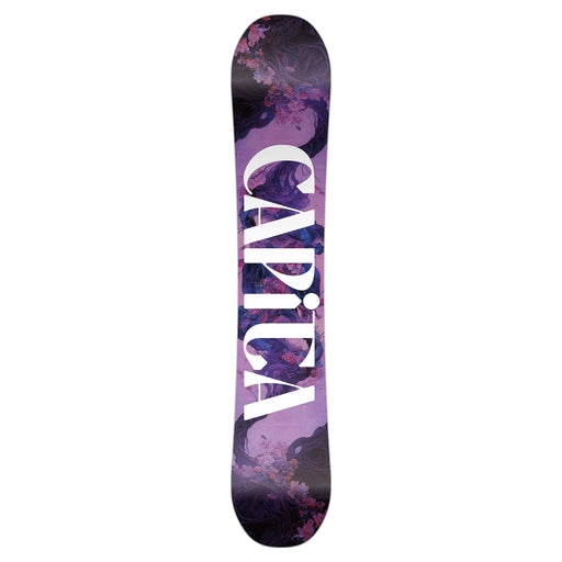 CAPiTA Women's Paradise Snowboard 2025- light pink angle 2